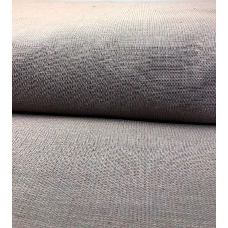 Cotton Fabric - Crinkle Weave Pinstripe Mentai-Gray