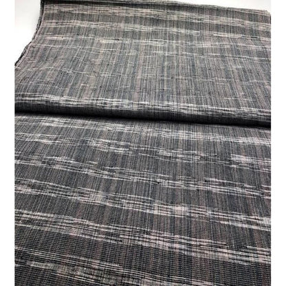 Cotton Fabric - Border Kasuri Beige-Navy