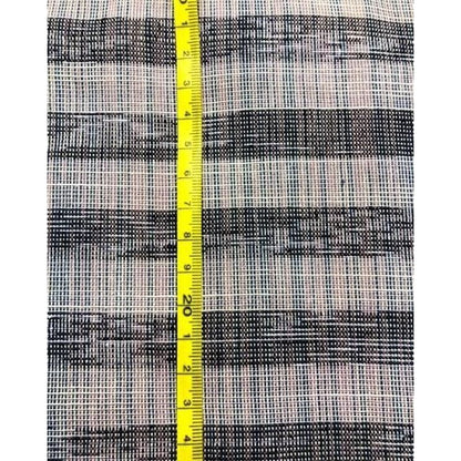 Cotton Fabric - Border Kasuri Beige-Gray