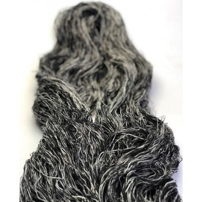 Cotton Fabric - Kukkuri Yarn Black-White