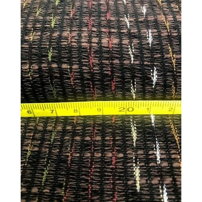 Cotton Fabric - Mesh Weave Yabane Dark Brown