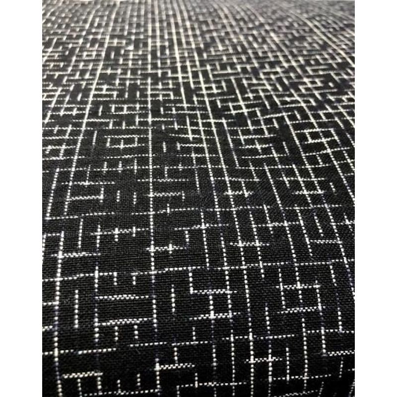 Cotton Fabric - Arare Check Black