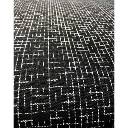 Cotton Fabric - Arare Check Black