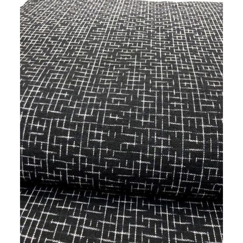 Cotton Fabric - Arare Check Black