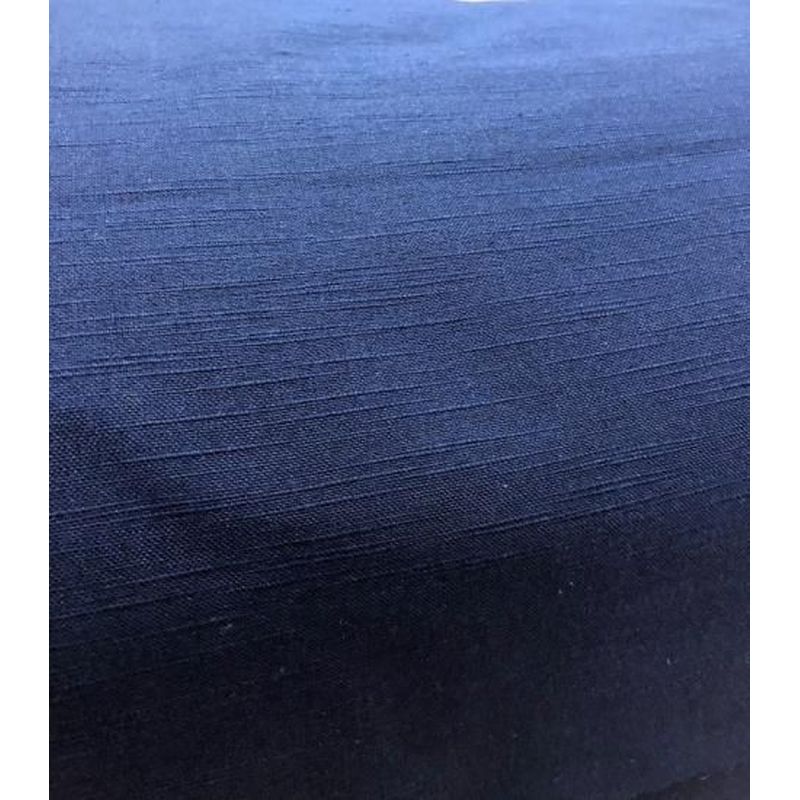 Cotton Fabric - 10 Slub Solid Deep Navy