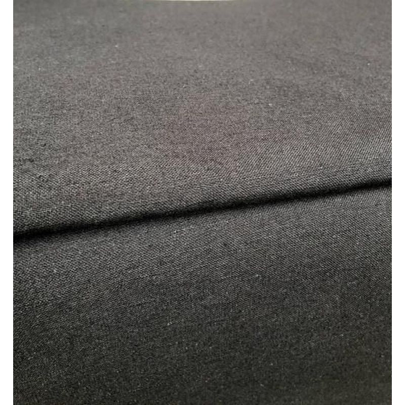 Cotton Fabric - Nep Solid Black