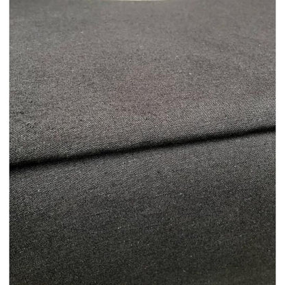 Cotton Fabric - Nep Solid Black