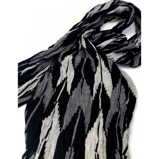 Stole - Crepe Weave Yagasuri