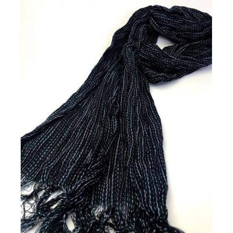 Stole - Crepe Weave Bunjin Kasuri