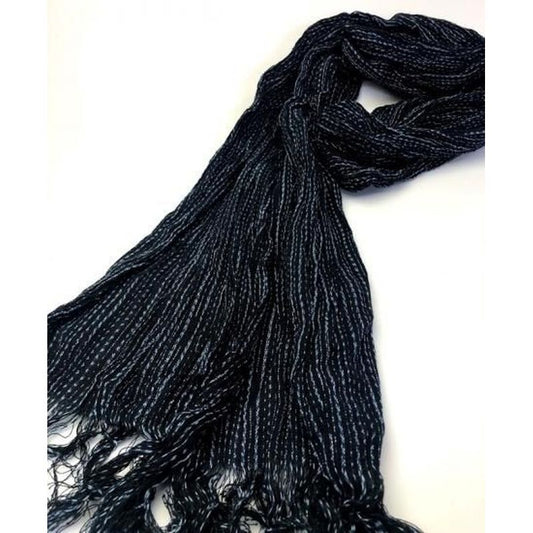 Stole - Crepe Weave Bunjin Kasuri