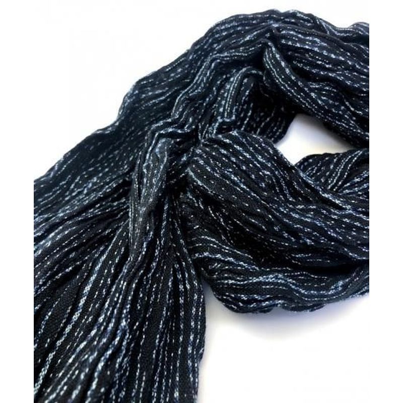 Stole - Crepe Weave Bunjin Kasuri