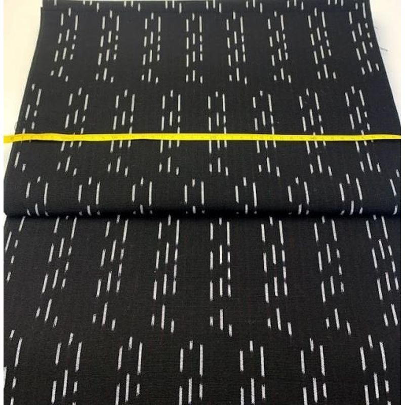 Cotton Fabric - Triple Random Black