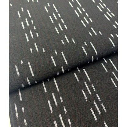 Cotton Fabric - Triple Random Black