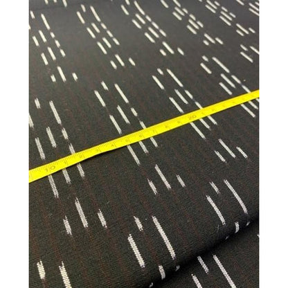 Cotton Fabric - Triple Random Black