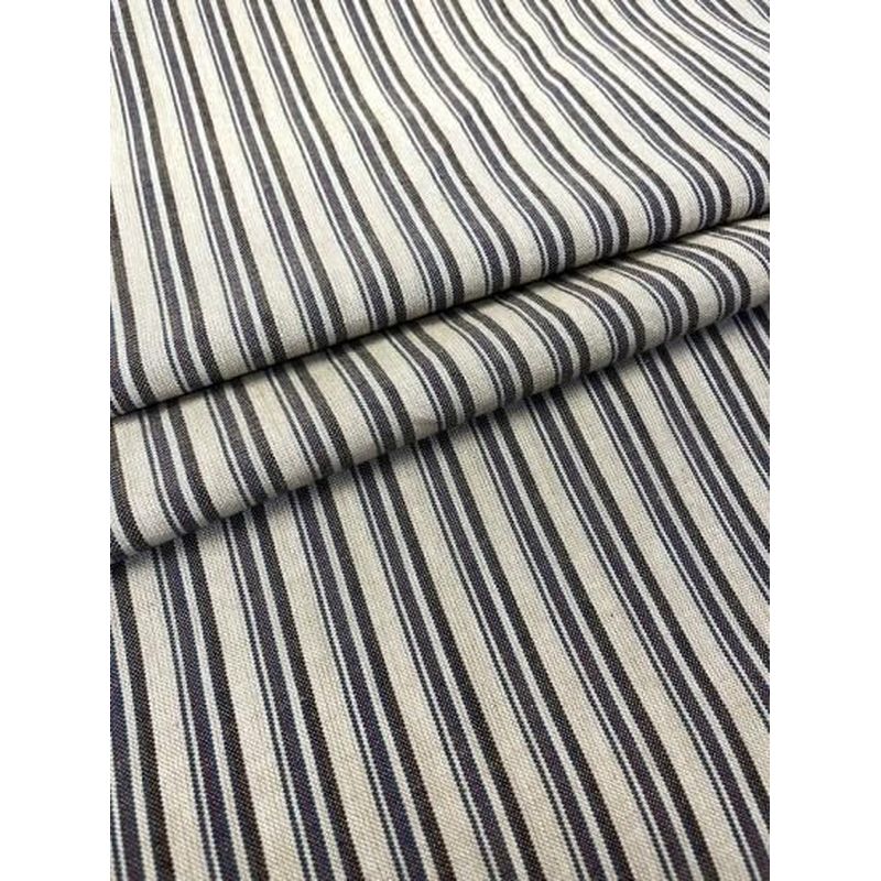 Cotton Fabric - Brother Stripe Beige