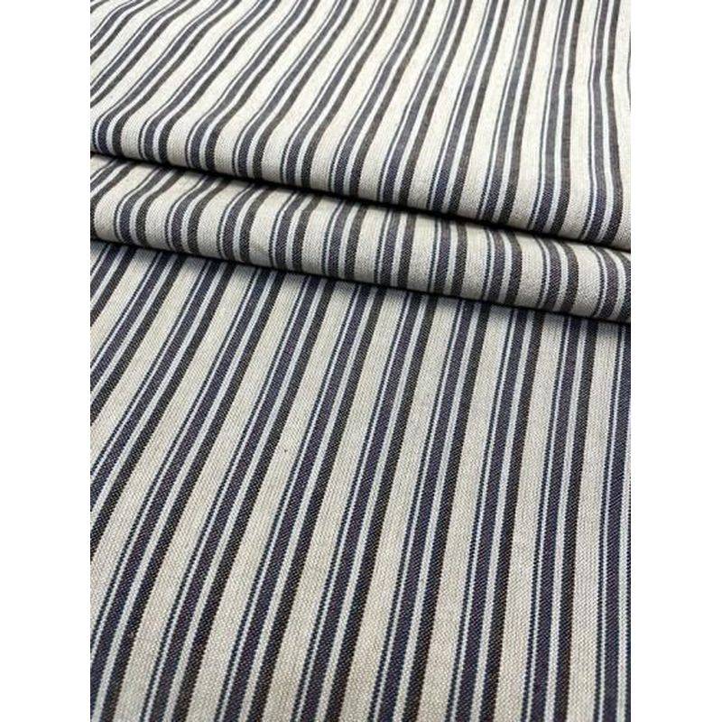 Cotton Fabric - Brother Stripe Beige