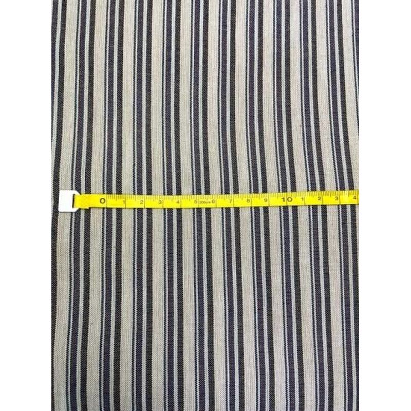 Cotton Fabric - Brother Stripe Beige