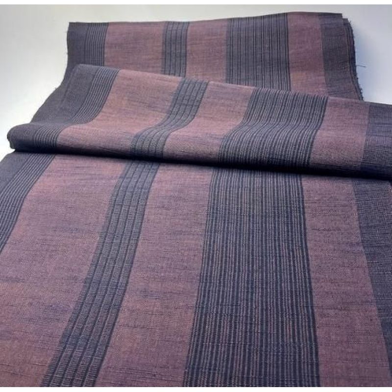 Cotton Fabric - 1-Tate Stripe Dark Brown