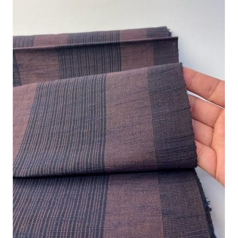 Cotton Fabric - 1-Tate Stripe Dark Brown