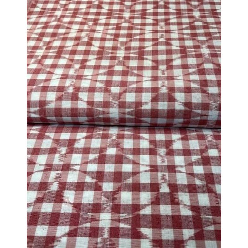 Cotton Fabric - Block Shippo Pink