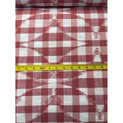 Cotton Fabric - Block Shippo Pink