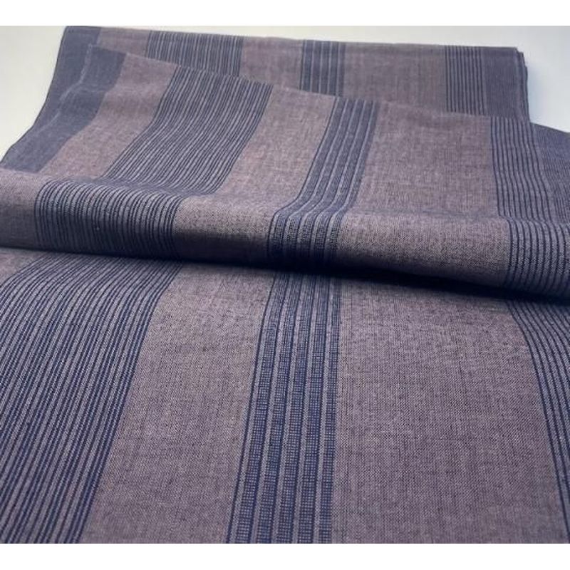 Cotton Fabric - 1-Tate Stripe Cement