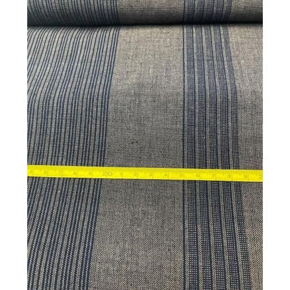 Cotton Fabric - 1-Tate Stripe Cement