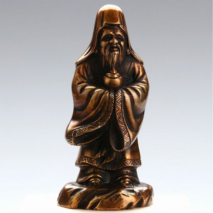 Seven Lucky Gods Ornament - Fukurokuju Takaoka Copperware