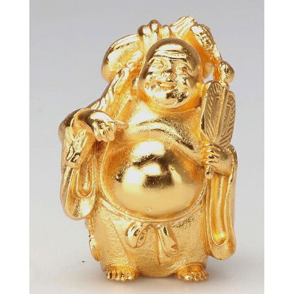 Mini Seven Lucky Gods Statue - Gold Plated