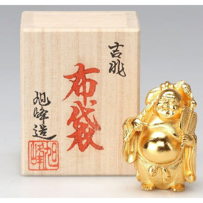 Mini Seven Lucky Gods Statue - Gold Plated