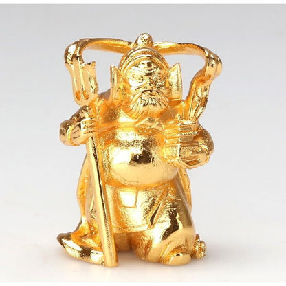 Mini Seven Lucky Gods Statue - Gold Plated