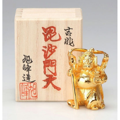 Mini Seven Lucky Gods Statue - Gold Plated