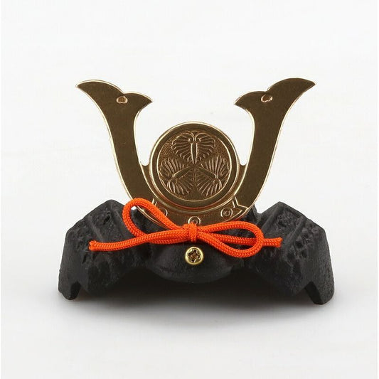 Mini Helmet - Aizu Mitsuaoi (Size Small) Takaoka Ironware