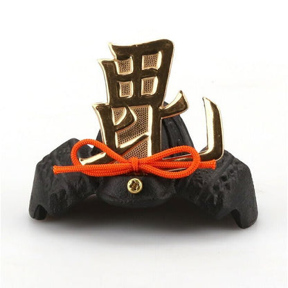 Mini Helmet - Bishamon Crest (Size Small) Takaoka Ironware