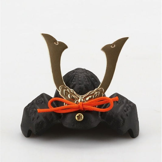 Mini Helmet - Minamoto no Yoshiie (Size Small) Takaoka Ironware