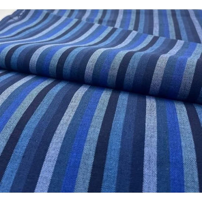 Cotton Fabric - 6-Tate Katsuo Stripe Blue