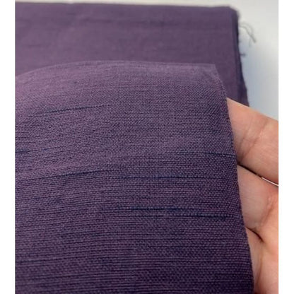 Cotton Fabric - 2-Ply Yarn Solid Nasu-Navy