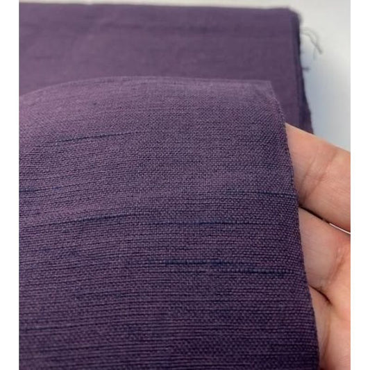 Cotton Fabric - 2-Ply Yarn Solid Nasu-Navy