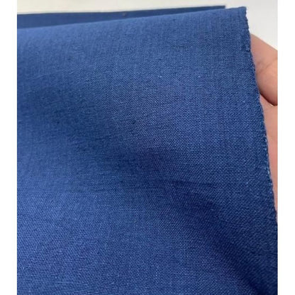 Cotton Fabric - Indigo-Dyed Solid Medium Navy