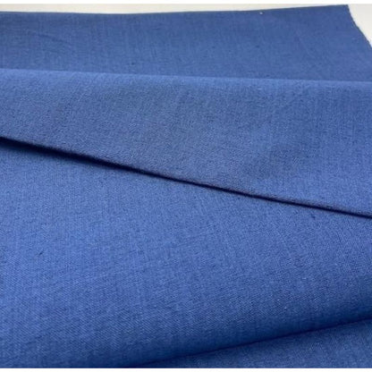 Cotton Fabric - Indigo-Dyed Solid Medium Navy