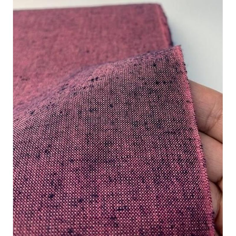 Cotton Fabric - Nep Solid Kataha Pink