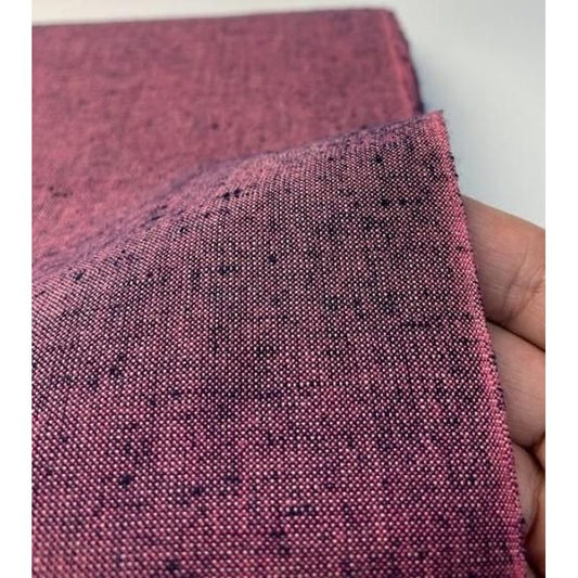 Cotton Fabric - Nep Solid Kataha Pink