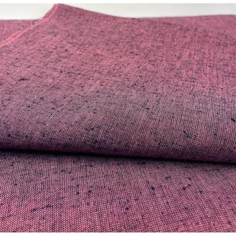 Cotton Fabric - Nep Solid Kataha Pink