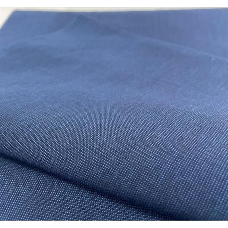 Cotton Fabric - Kataha Solid Blue