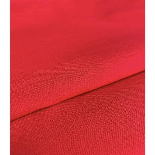 Cotton Fabric - 20 Solid Red