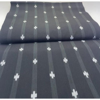 Cotton Fabric - SIC Cross Sumi-Black