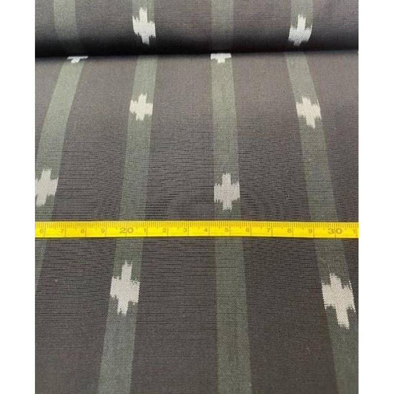 Cotton Fabric - SIC Cross Sumi-Black