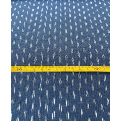 Cotton Fabric - Crinkle Weave 2-Hane Arare Blue