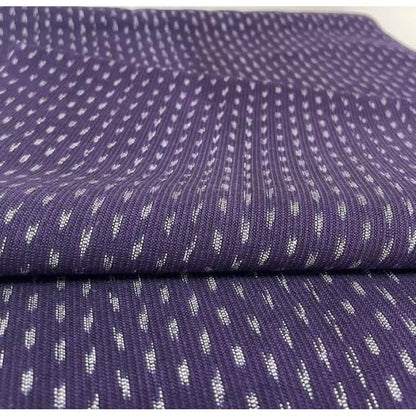 Cotton Fabric - Crinkle Weave 2-Hane Arare Purple