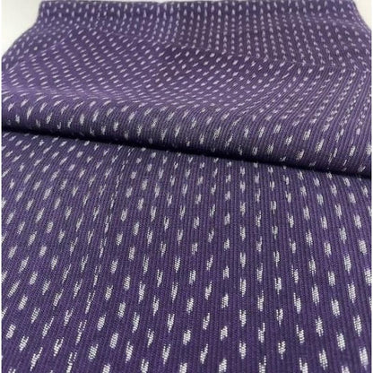 Cotton Fabric - Crinkle Weave 2-Hane Arare Purple